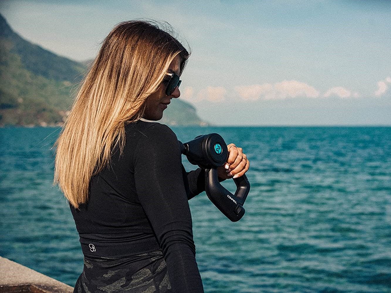 pistolet de massage compex fixx epaule